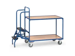 Orderverzamelwagens 2105 250kg 1000x600mm 2 Etages Hout