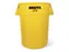 Ronde Brute Utility Container 166.5 Liter Geel Kunststof Rubbermaid