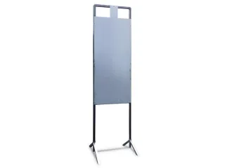 stembord,HxB 2100x700mm,1nummerplaat,frame verzinkt - 1