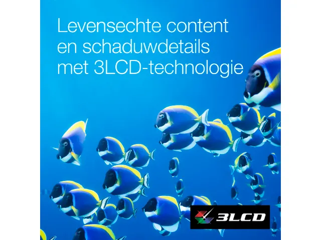 CO-FH02 Smart Full HD-projector, 3000 lumen, scherm van maximaal 391 i