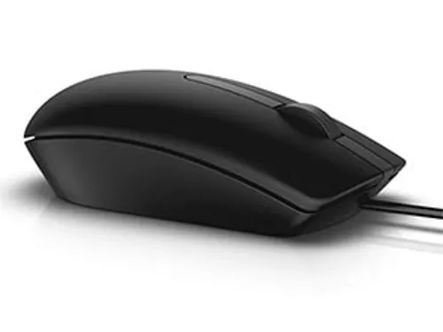 Dell MS116 Optische muis bedraad USB Zwart