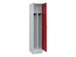 locker voor scheiding van kleding,HxBxD 1950x400x500mm,1vak
