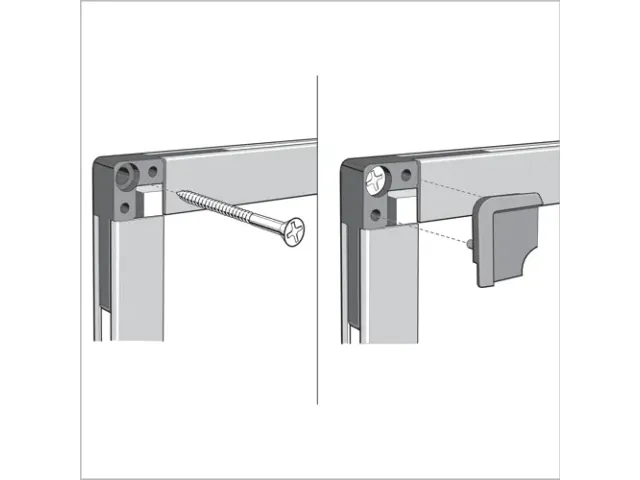 Whiteboard Emaille Nobo 90x120cm Emaille Staal