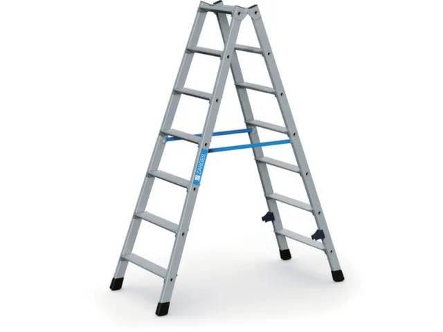 Boktrap Aluminium L 1 61M 2X7Treden Dubbelzijdig