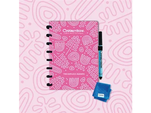 Endless Agenda A5 uitwisb/herbruik Pink
