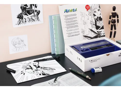 Tekenstift Faber-Castell Pitt Artist Pen Manga starterset