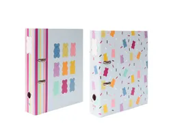 Ordner B'LOG SWEET CANDY A4 2r 8cm krimp a 2st 2 motieven