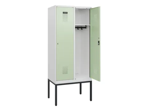 schoollocker,HxBxD 1950x800x500mm,2vak,vak B 400mm,cil.-slot