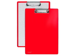 klembord A4 rood met sterke klem - 4