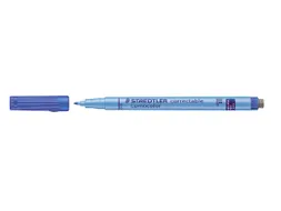 Viltstift Staedtler OHP Lumocolor 305 Non Perm. Correct F Blauw 0.6mm