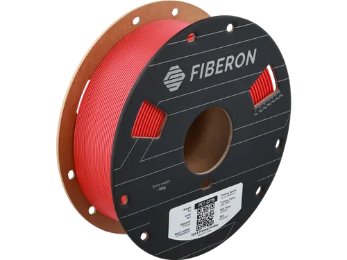 PET-GF15 1,75mm Rood 0,5kg Fiberon Filament