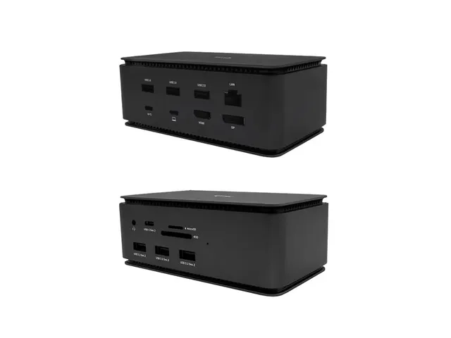 USB4 Metal Docking station Dual 4K HDMI DP + Power Delivery 80 W