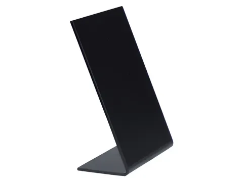 Krijtbord Securit A7 L-Bord Verticaal zwart 5 stuks