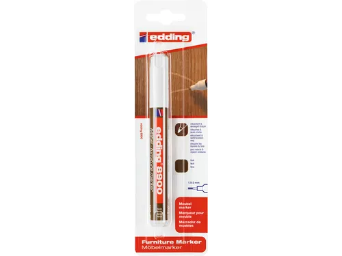 Viltstift edding 8900 meubelmarker teak