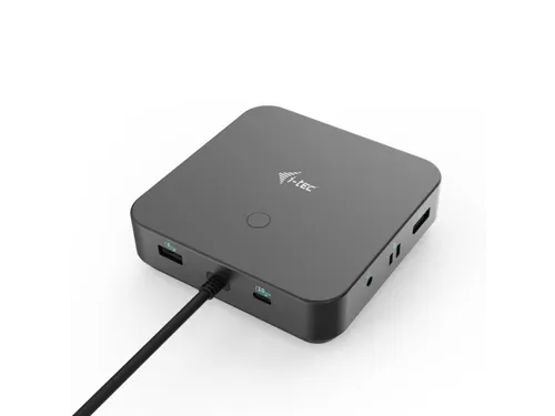 USB-C HDMI Dual DP Docking Station with Power Delivery 100 W + i-tec U