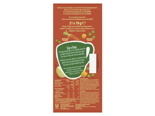 Cup-a-Soup Unox koninginnensoep 21x175ml