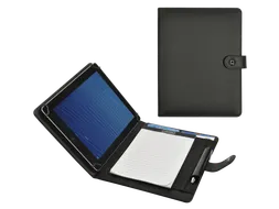 DESQ Schrijfmap voor tablet 7-10,4 inch met sluitclip Zwart