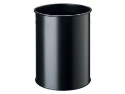 Papierbak Durable 3304-01 15 liter rond zwart
