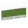 baliepaneel v. bureau aanbouw achter MP-lichtgrijs BN7048-groen 1200mm
