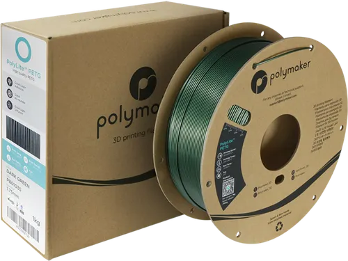 Polymaker PolyLite PETG filament 1,75 mm Donker Groen 1kg
