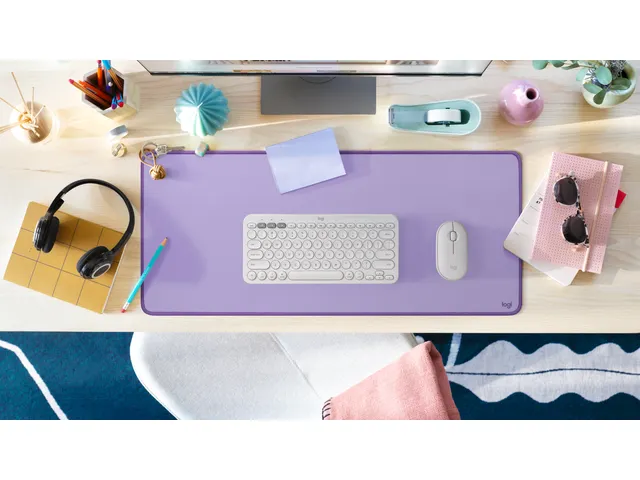 Sous-main Logitech Studio 70x30cm Gris