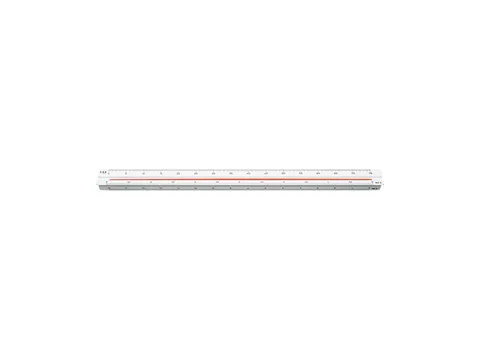 M+R Lineaal In plast. Architecte 21:100 1:250 1:400 1:200 1:300 1:500