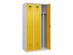 locker voor scheiding van kleding,HxBxD 1850x900x500mm,3vak