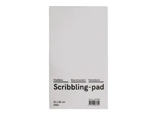 Kladblok Qbasic 12x20cm - 2