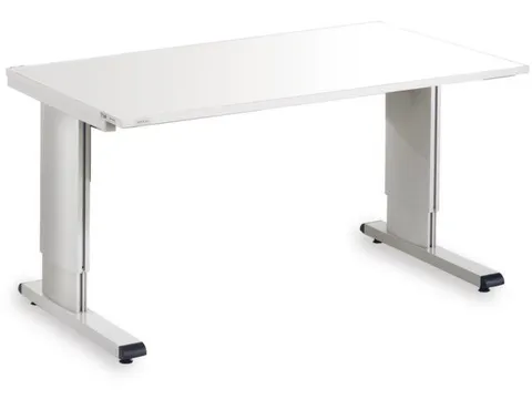 Werktafel Esd Staalbuis 700-1100x1800x800mm Hoogte Verstelbaar Slinger