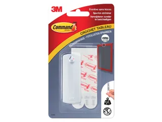 Haak Command kunststof tbv schilderijen incl bevestigingsstrip - 2