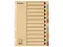 Tabbladen Esselte Premium A4 12-delig karton 23-rings assorti
