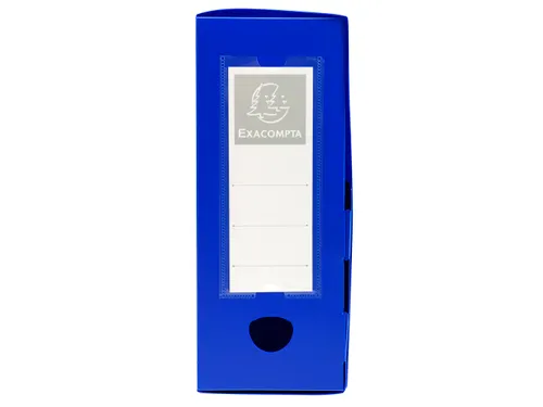Klasseerdoos PP opaa k rug 100mm blauw