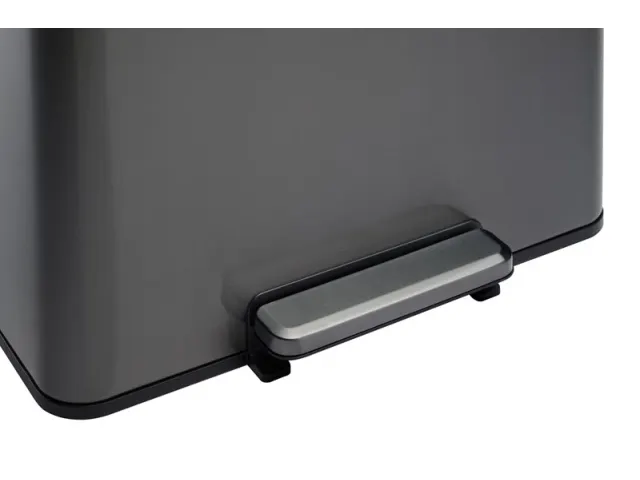 Elite Step-On Pedaalemmer 60 liter Metallic Grafiet