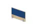panneau de rehausse,p. table de bureau,NE-érable,BN6016-bleu