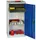 Gereedschapskast 1000x500x500mm 1legbord 2laden Ral7035 Front Ral5010