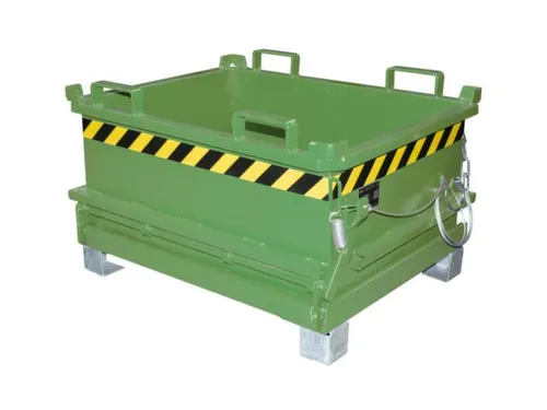 mini-bodemklepcontainer,HxLxB 625x800x1000mm,0,24m³,inrijbeugel,staal
