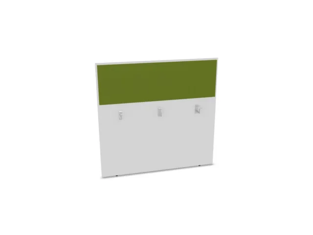 cache de banque d'accueil p. table de bureau Bl-blanc BN7048-vert