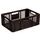 Euronorm Stapelkrat Pe 220x600x400mm 43liter Open Bruin