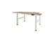 Dextro Plus Duo Zit-sta Bureau Elektrisch 160x80 Hav/kers 25mm Wit