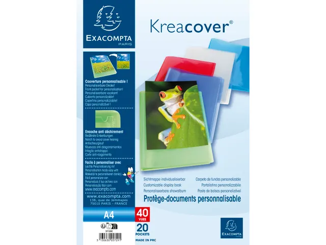 Showalbum Kreacover PP 20 tas A4 geass.