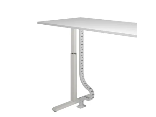 Addit kabelgeleider Wit voor Zit-sta 130 cm