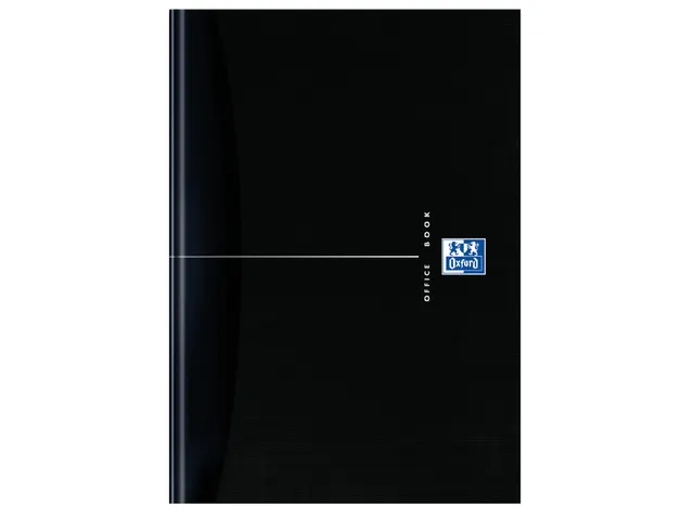 Livre relié Oxford Smart Black A5 ligné 96 feuilles