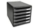 Ladenbox Big-box Plus Classic 5 Laden Zwart Grijs