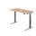 Elektrisch in hgte vst. zit-sta-bureau,HxBxD 650-1290x1600x800mm