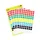 Etiket Avery Zweckform 3090 Rond 8mm Assorti 416stuks
