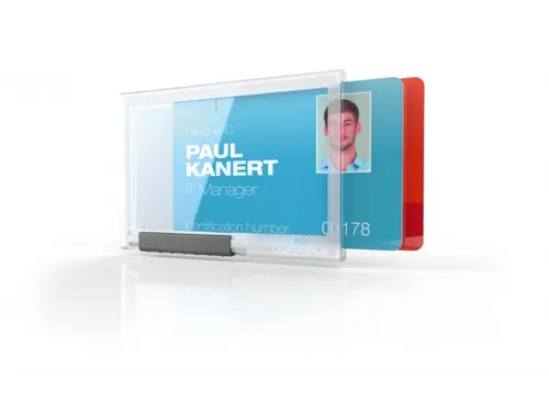 Kaarthouder Pushbox Duo 54x87mm