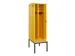 locker met bank,voor scheiding van kleding,HxBxD 2120x600x815mm,2vak