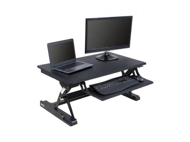 hvst. bureau-opzetelement,HxBxD 135-460x940x585mm,m. Toetsenbordblad