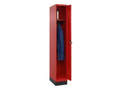 locker,HxBxD 1950x300x500mm,1vak,vak B 300mm,draaigrendel,sokkel