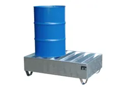 Opvangbak 2x 200l 224l 360x1200x800mm Profielrooster